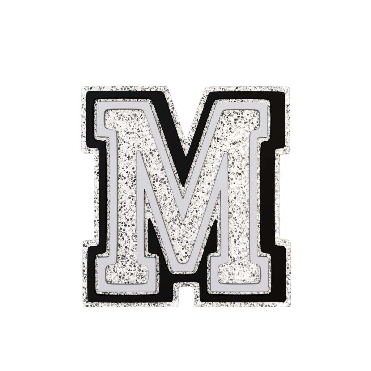 Budz | Silver Letter M image 1